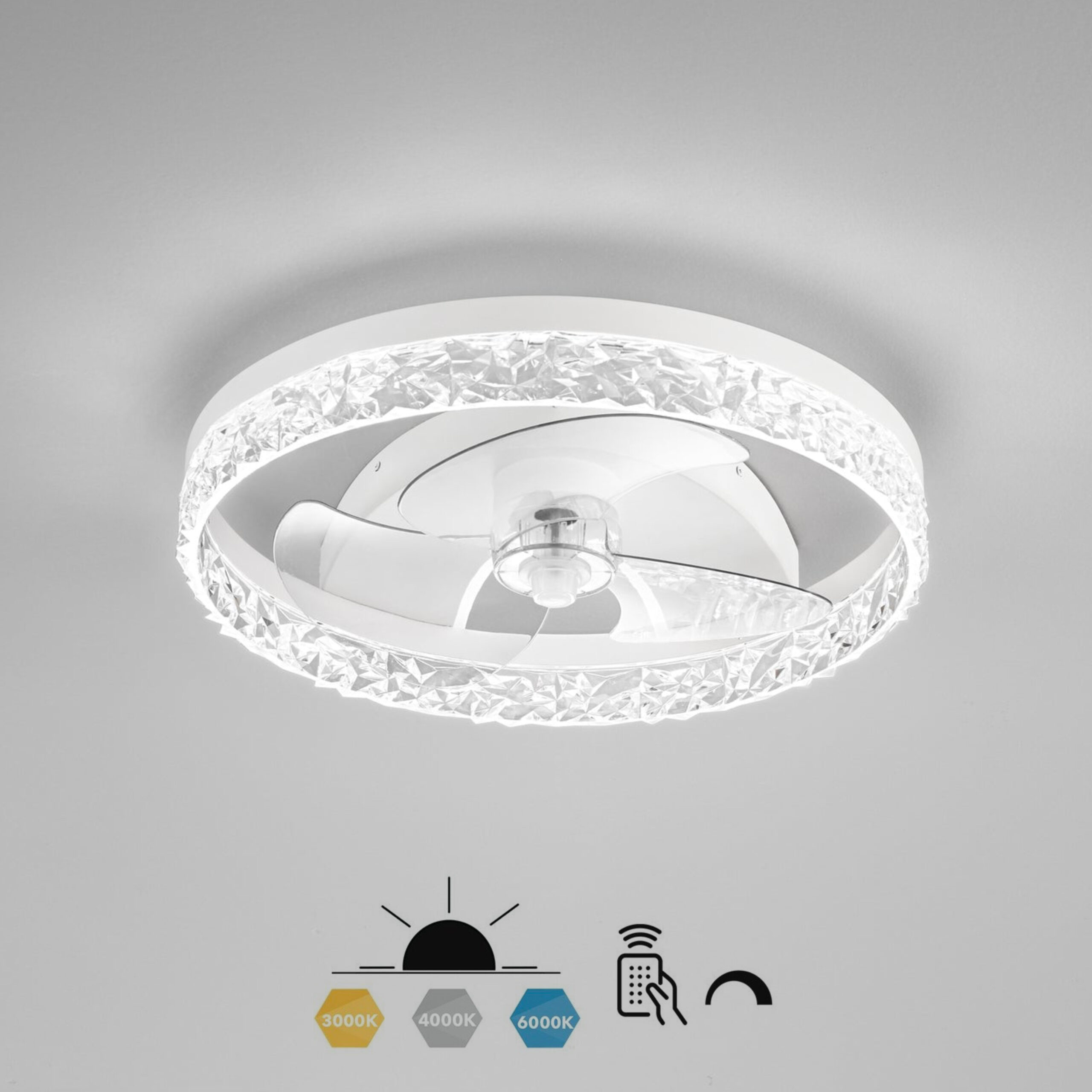 Ventilatore serie 34 Design Luce