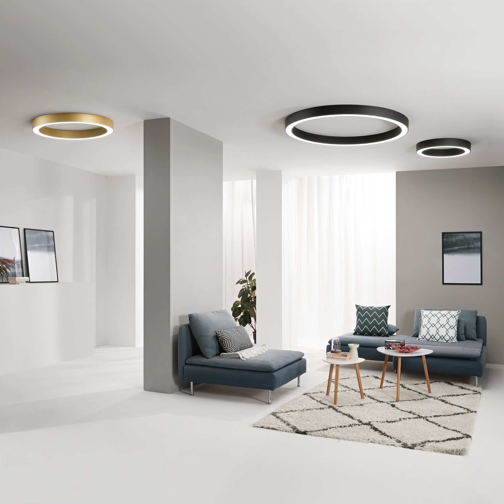 Plafoniera serie 44 Design Luce